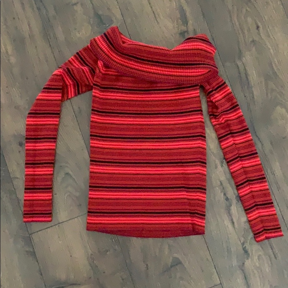 Off the shoulder sweater